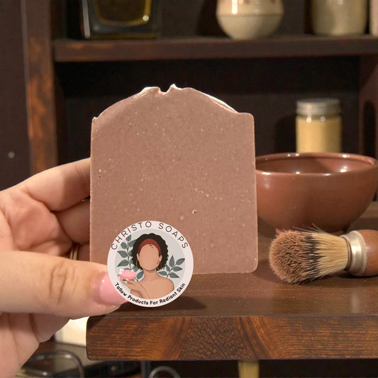 🪒 Rhassoul + Calamine Shave Bar